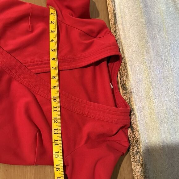 BODEN Women’s Red Wrap Dress Size US 6L - Picture 10 of 13